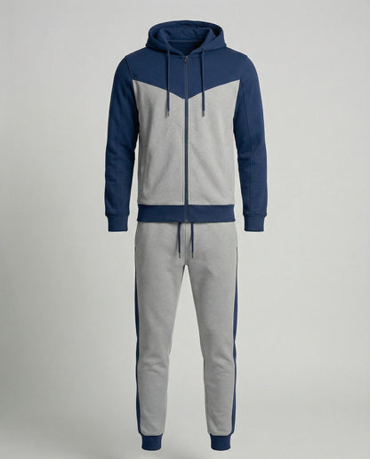 Tuta Sportiva Uomo con Cappuccio e Pantaloni Jogging