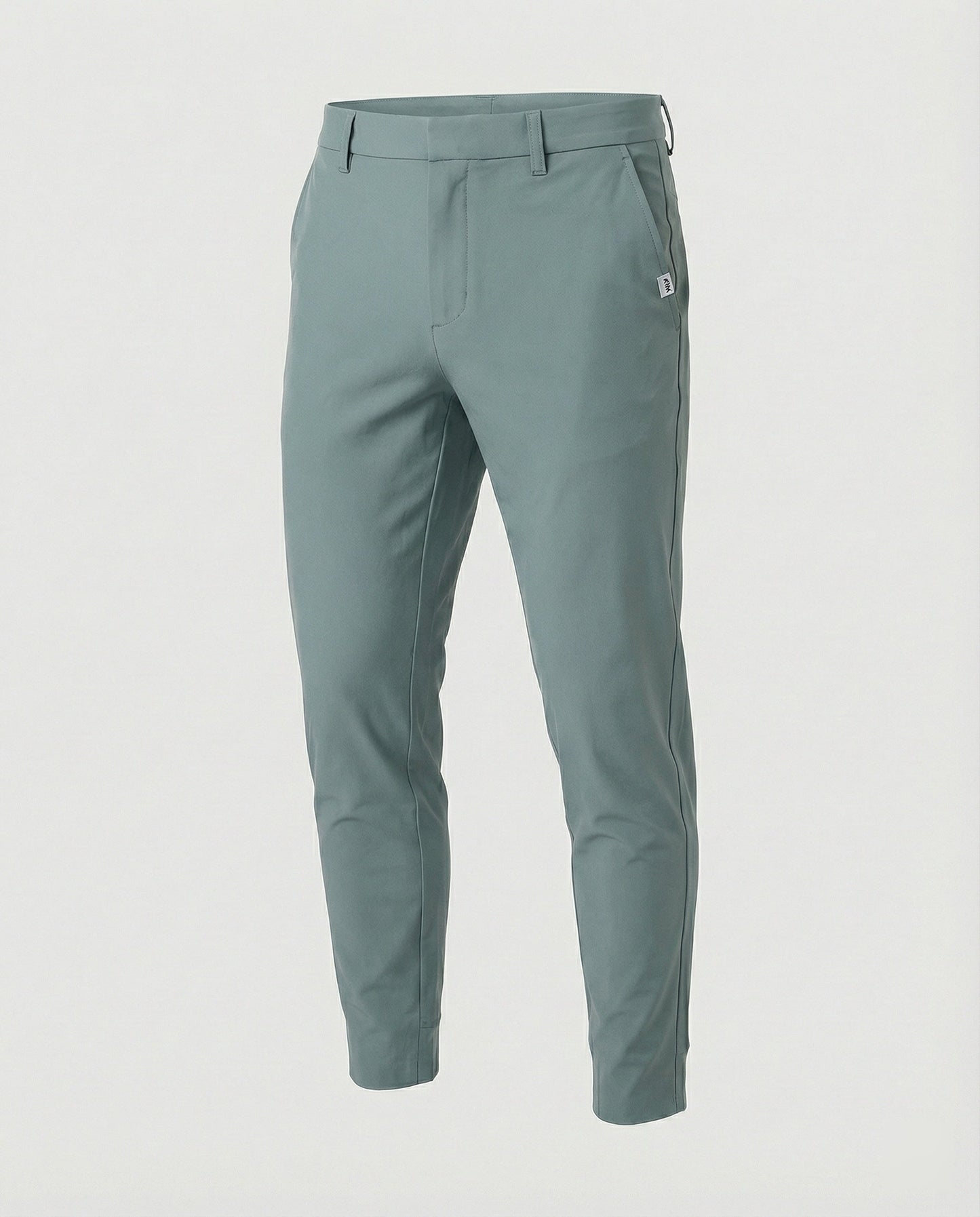 Pantaloni Eleganti Uomo Tessuto Elastico Slim Fit