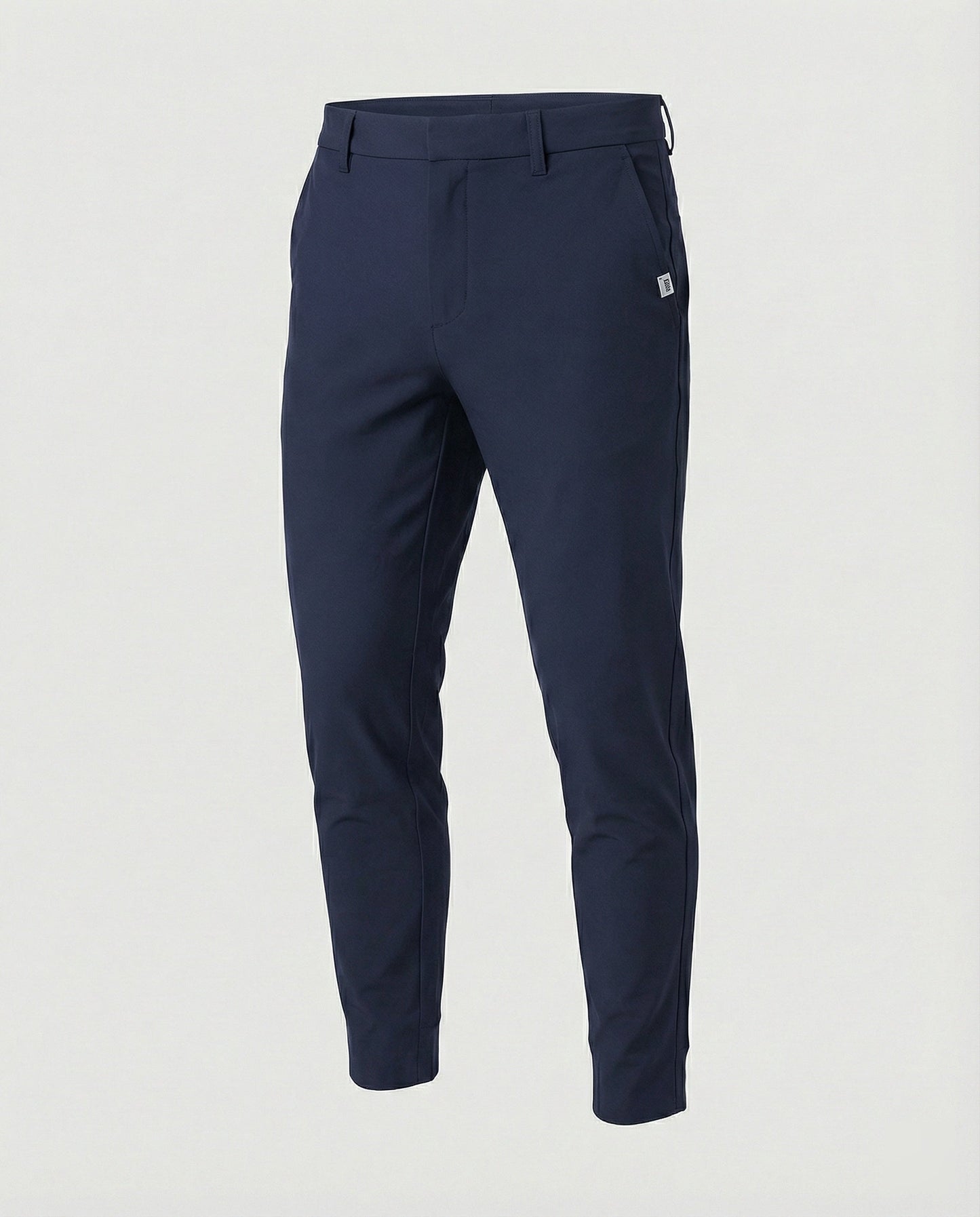 Pantaloni Eleganti Uomo Tessuto Elastico Slim Fit
