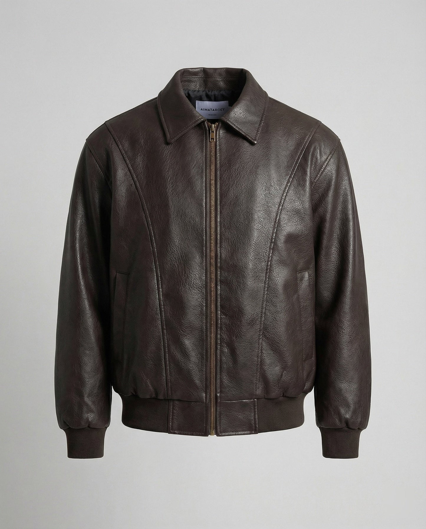 Giacca Bomber Uomo in Pelle Morbida Classica - Brentozzi