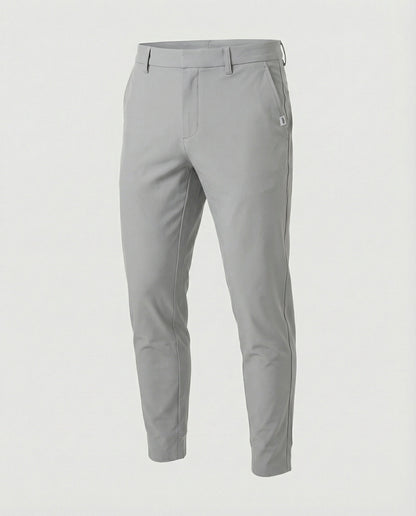 Pantaloni Eleganti Uomo Tessuto Elastico Slim Fit