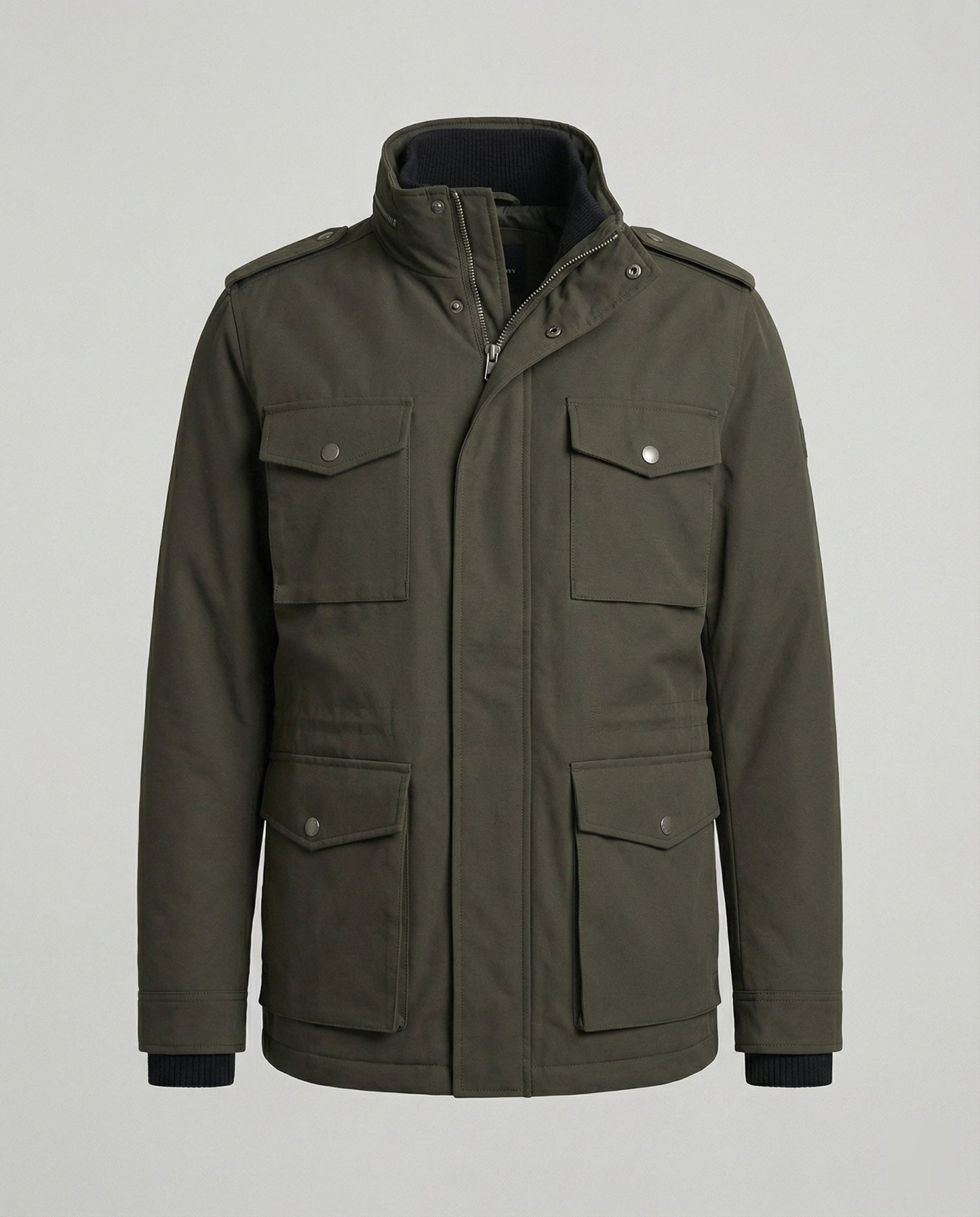 Giacca Utility Uomo Collo Alto