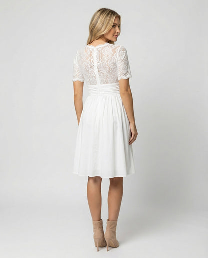 Abito da Sposa Donna in Pizzo Stile Romantico