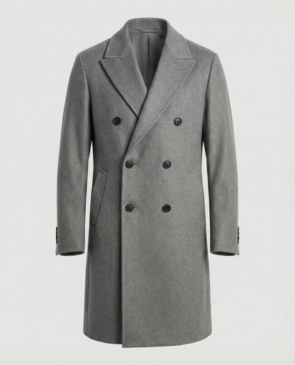 Cappotto Uomo in Lana Classico Caldo
