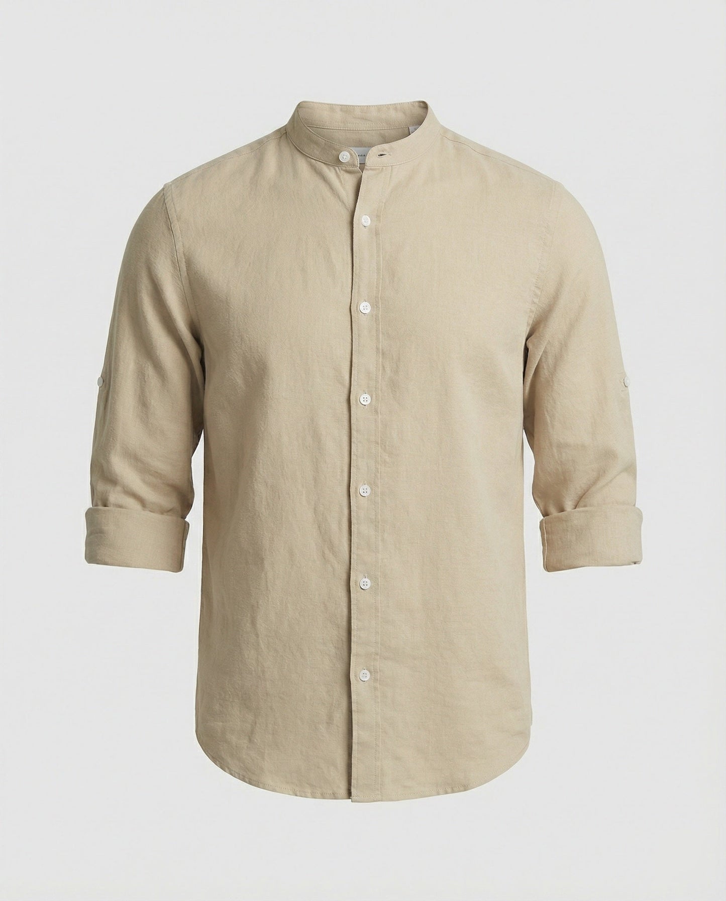 Camicia Uomo Collo Alto Regular Fit