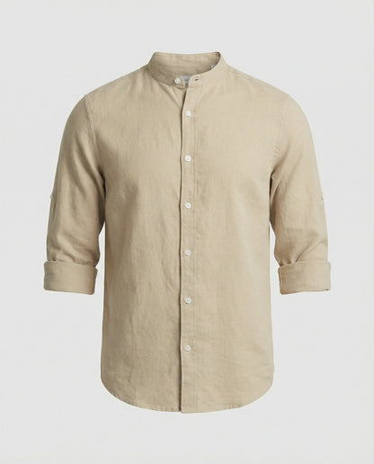 Camicia Uomo Collo Alto Regular Fit