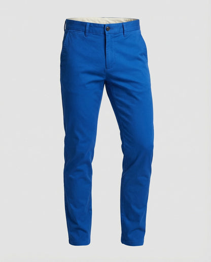 Pantaloni Uomo Slim Fit Elastici Casual