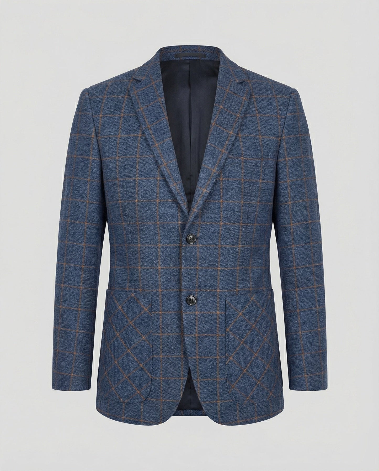 Giacca Uomo Business Slim Fit Fantasia Quadri - Brentozzi