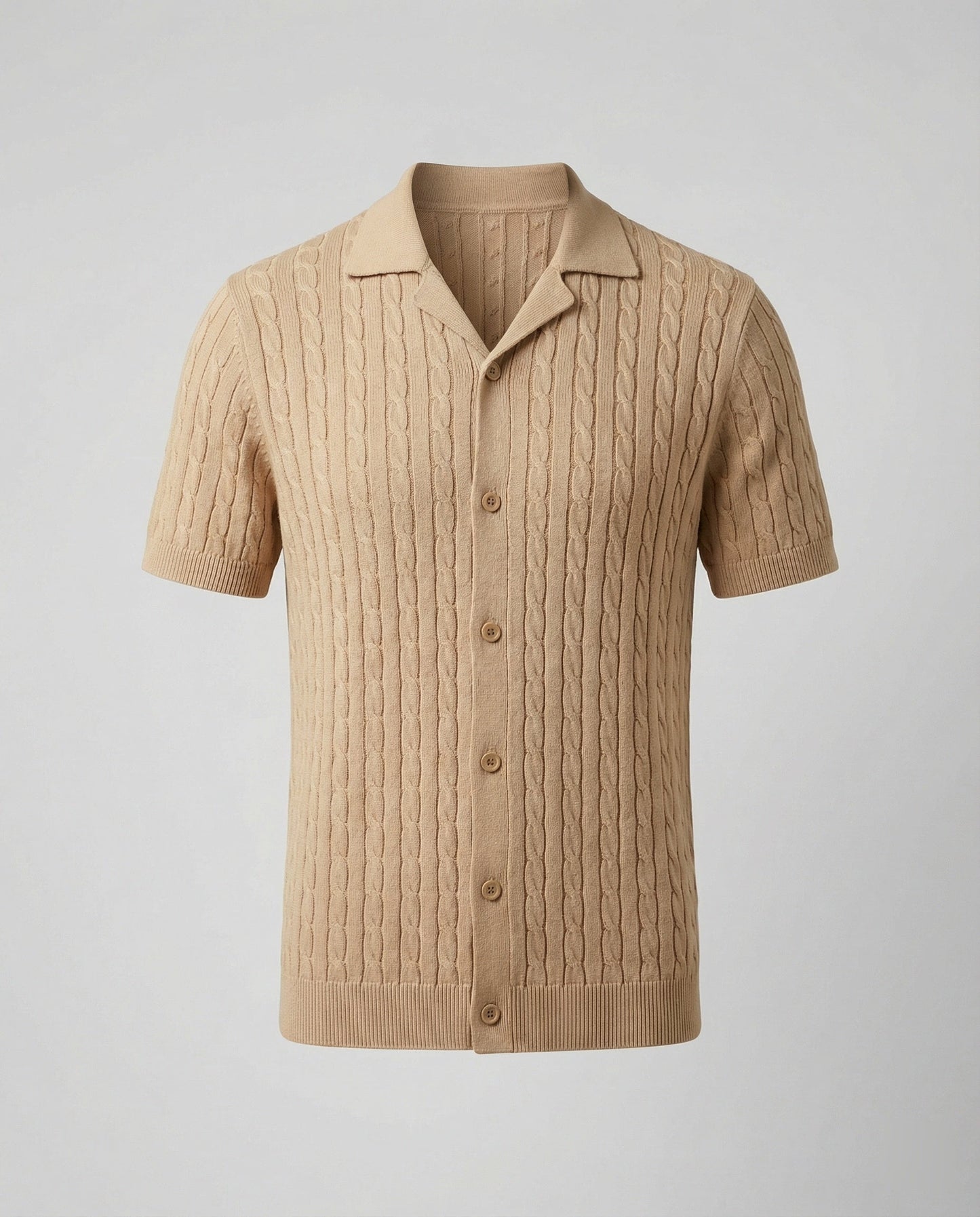 Maglia Uomo Manica Corta in Maglia Leggera