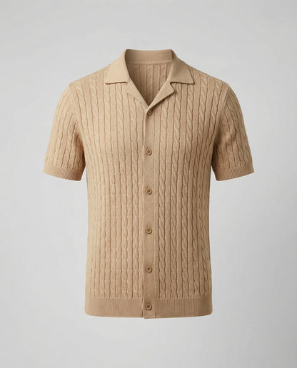 Maglia Uomo Manica Corta in Maglia Leggera