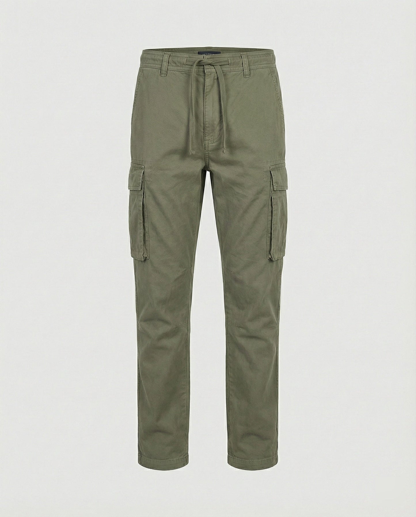 Pantaloni Cargo Uomo Estivi Tessuto Flessibile Slim