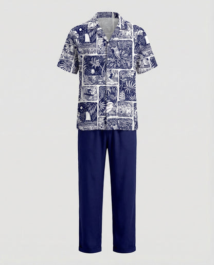 Completo Uomo in Viscosa Casual Comodo