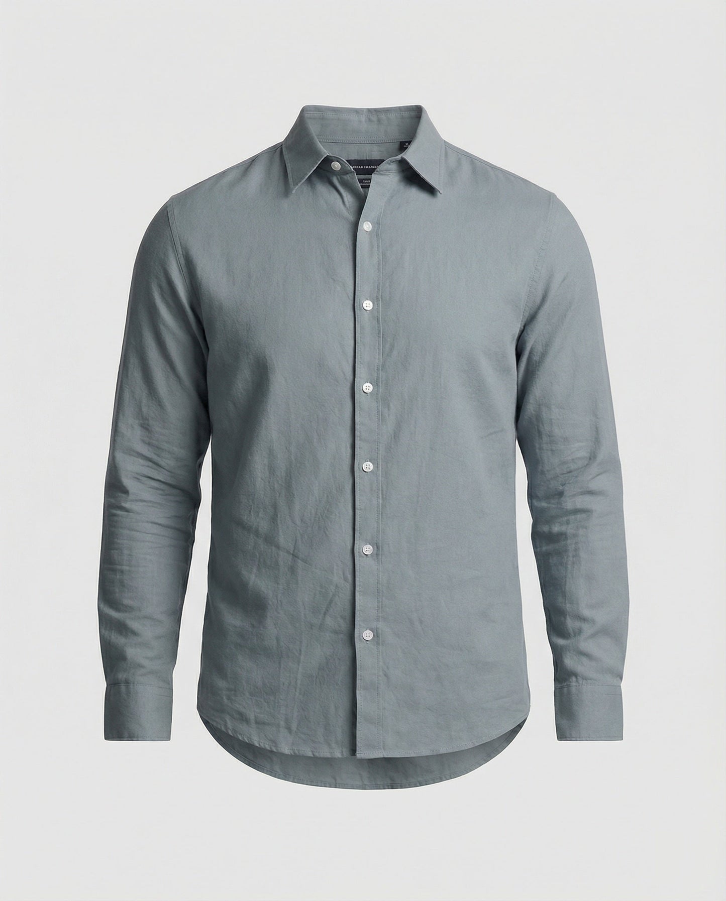 Camicia Uomo Manica Lunga Mix Lino - Brentozzi