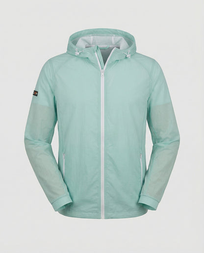Giacca Leggera Uomo Traspirante con Zip