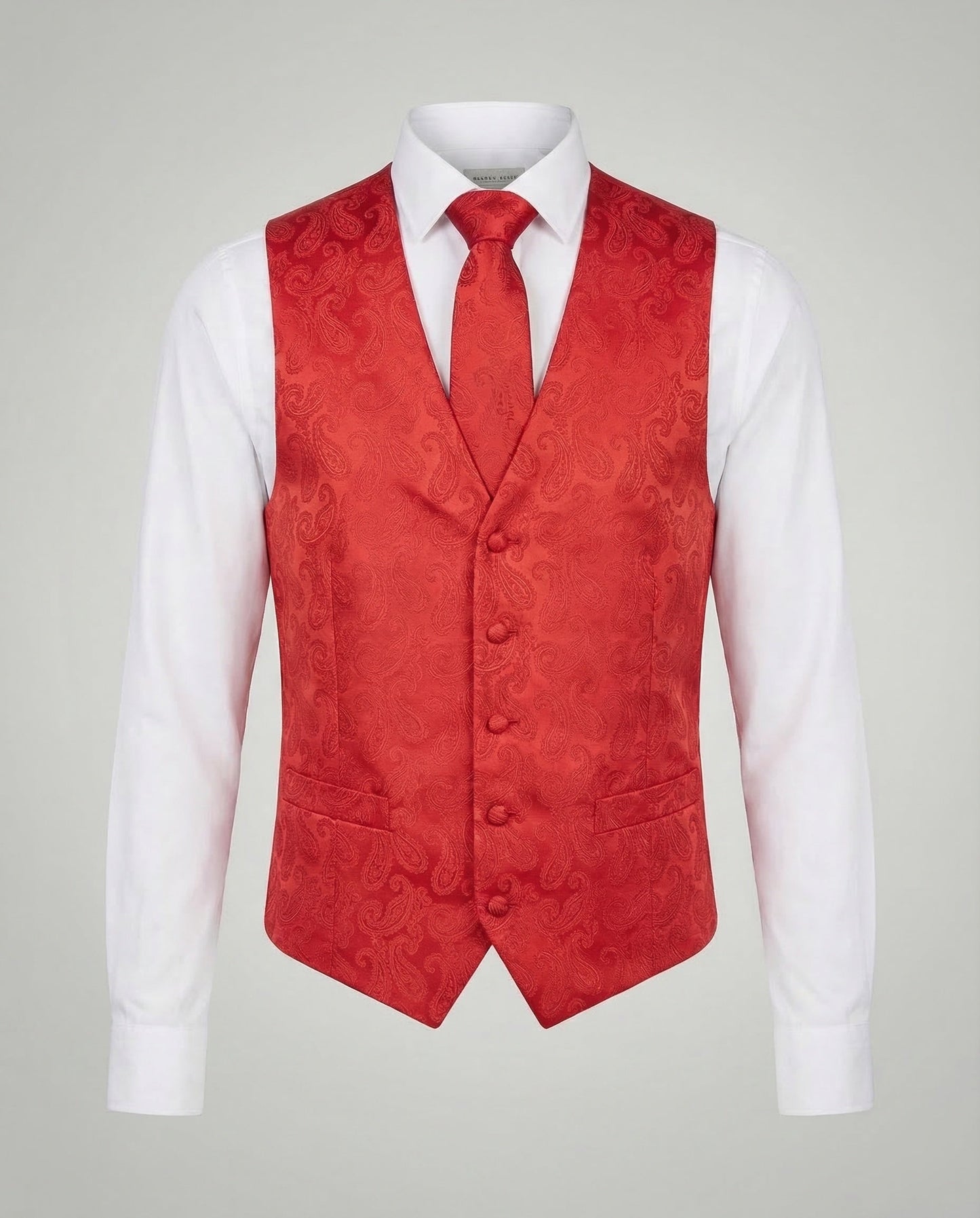 Gilet Uomo Fantasia Paisley Classico