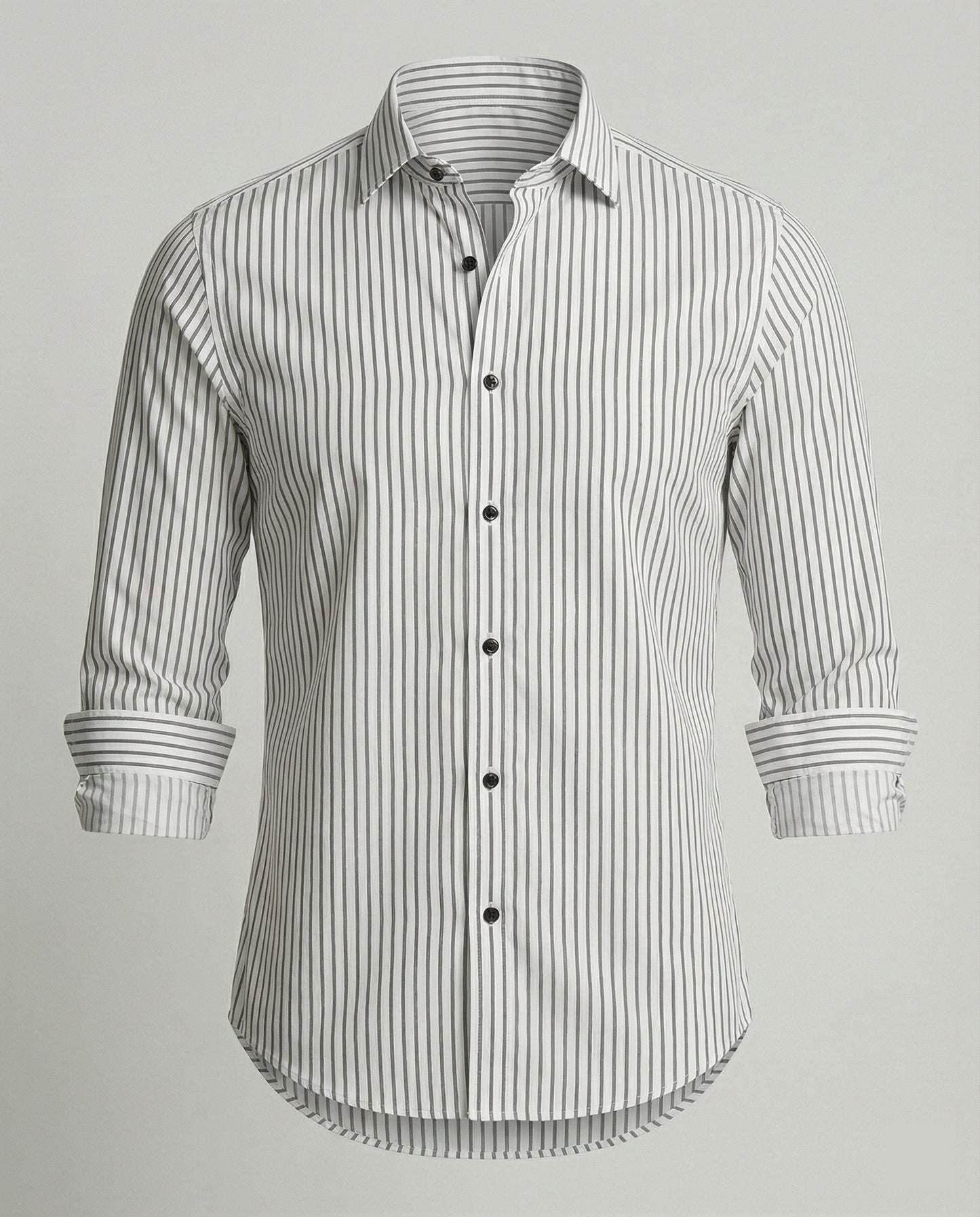 Camicia Uomo Slim Fit a Righe - Brentozzi