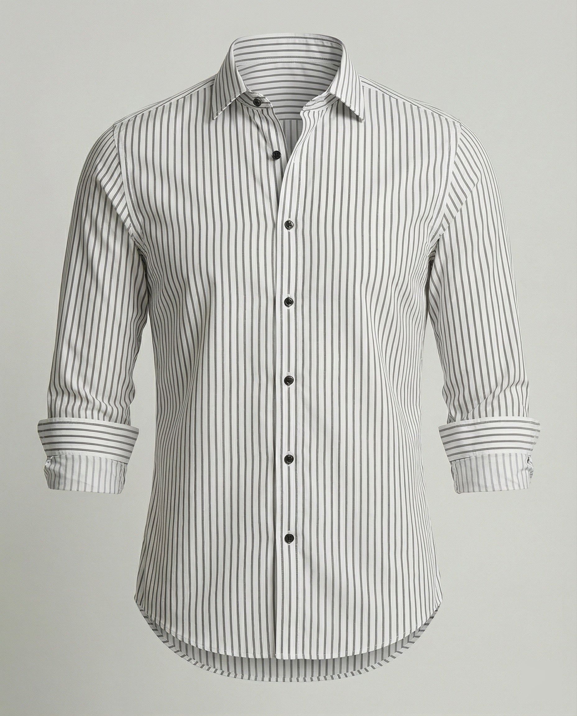 Camicia Uomo Slim Fit a Righe - Brentozzi