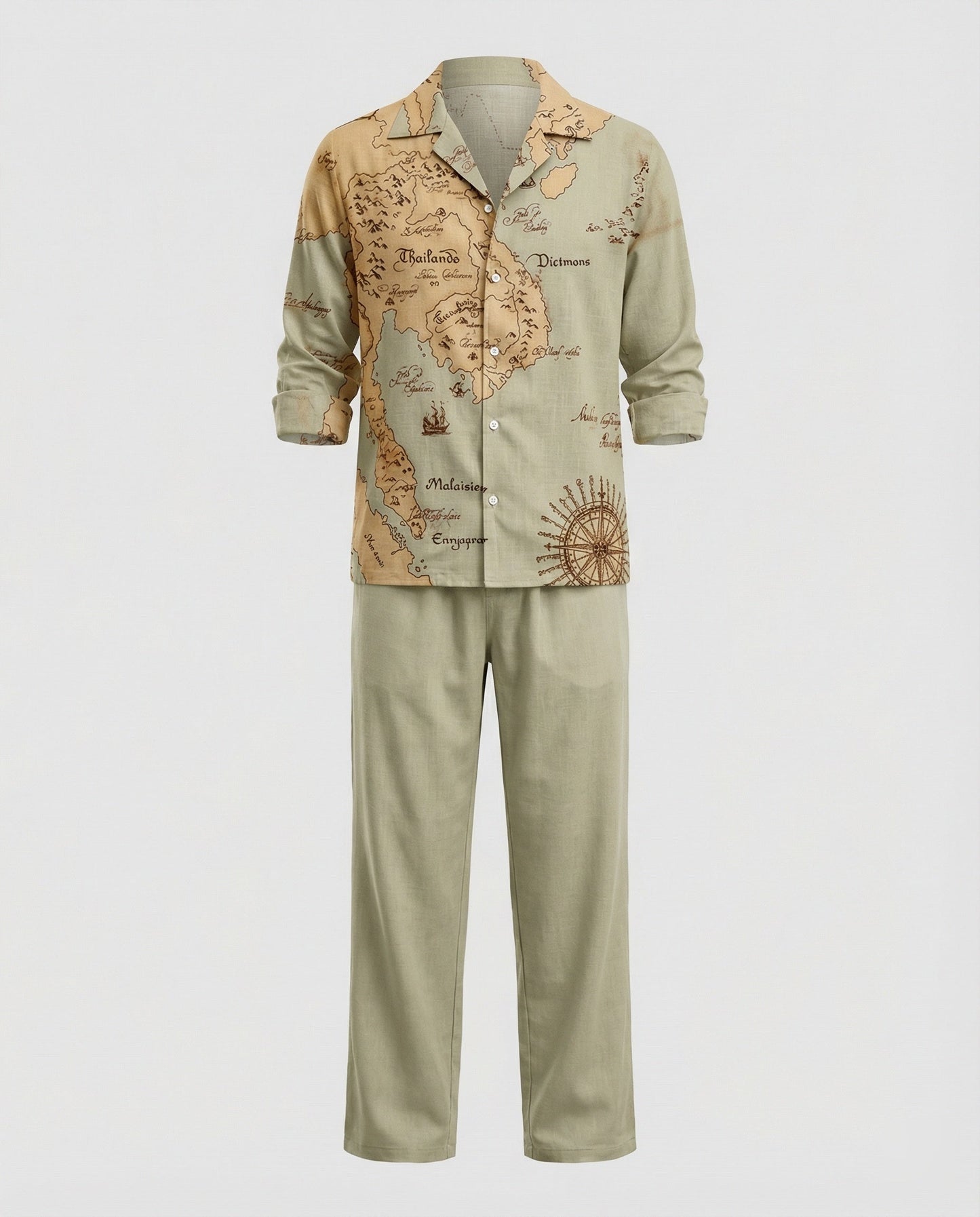 Completo Uomo in Viscosa Casual Comodo
