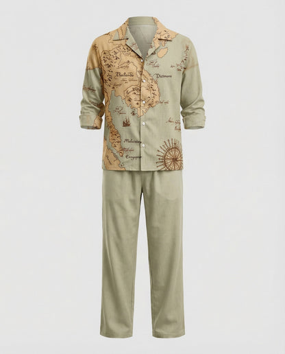 Completo Uomo in Viscosa Casual Comodo