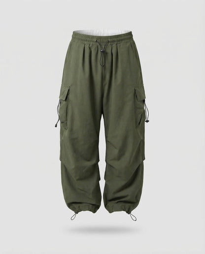Pantaloni Cargo Donna Leggeri Vestibilità Ampia - Brentozzi