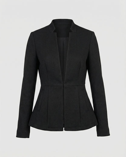 Blazer Donna Smanicato Motivo Pied de Poule Classico