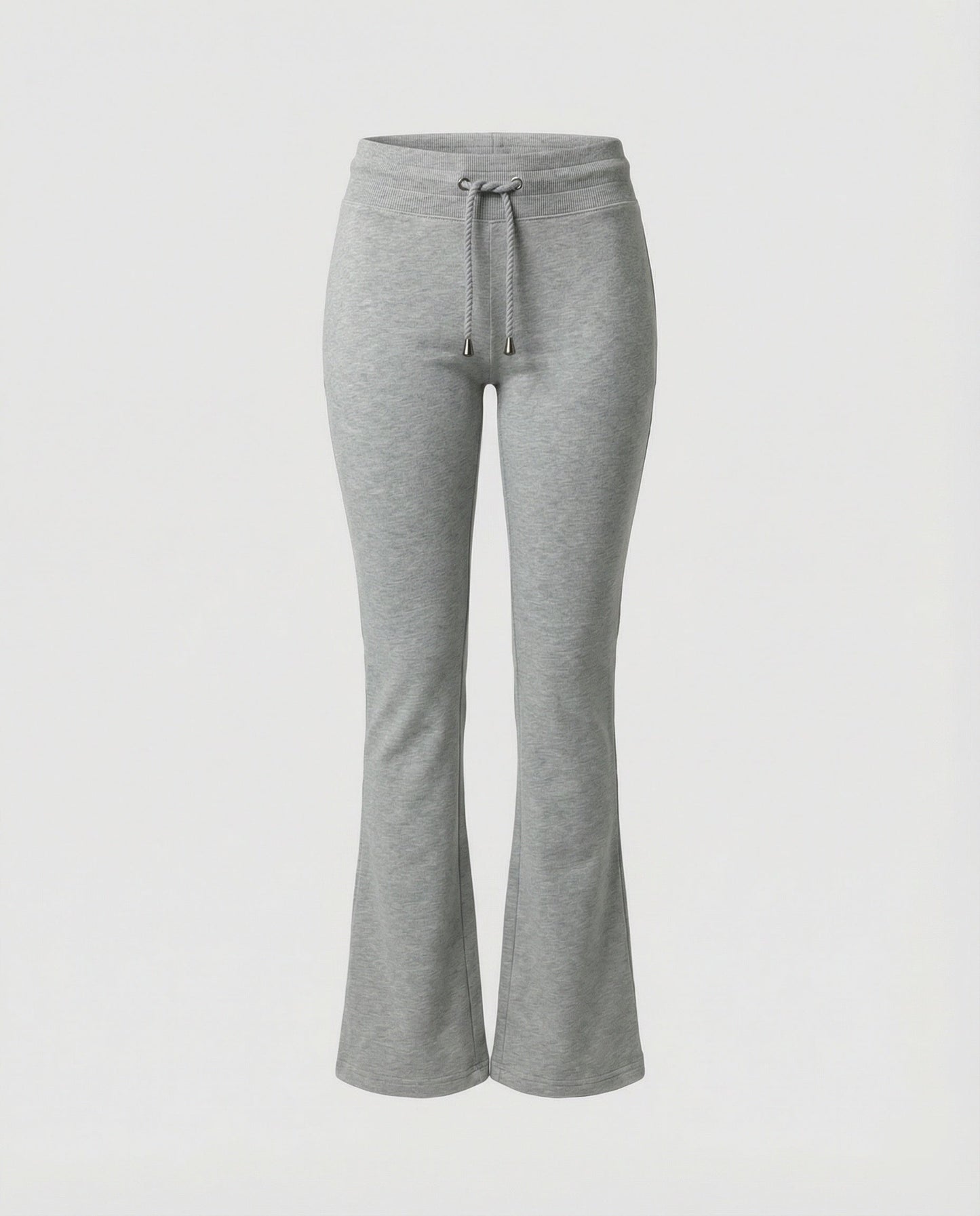 Pantaloni Donna Casual in Felpa con Vita Alta