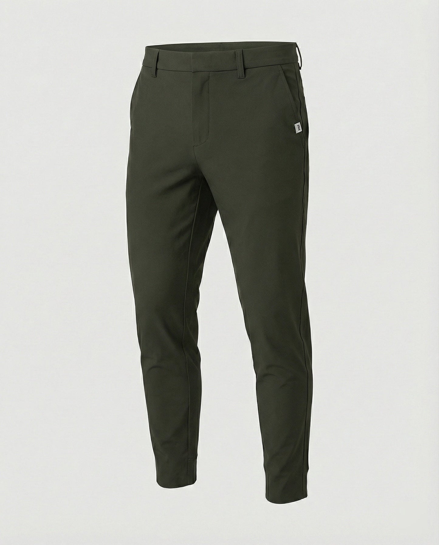 Pantaloni Eleganti Uomo Tessuto Elastico Slim Fit