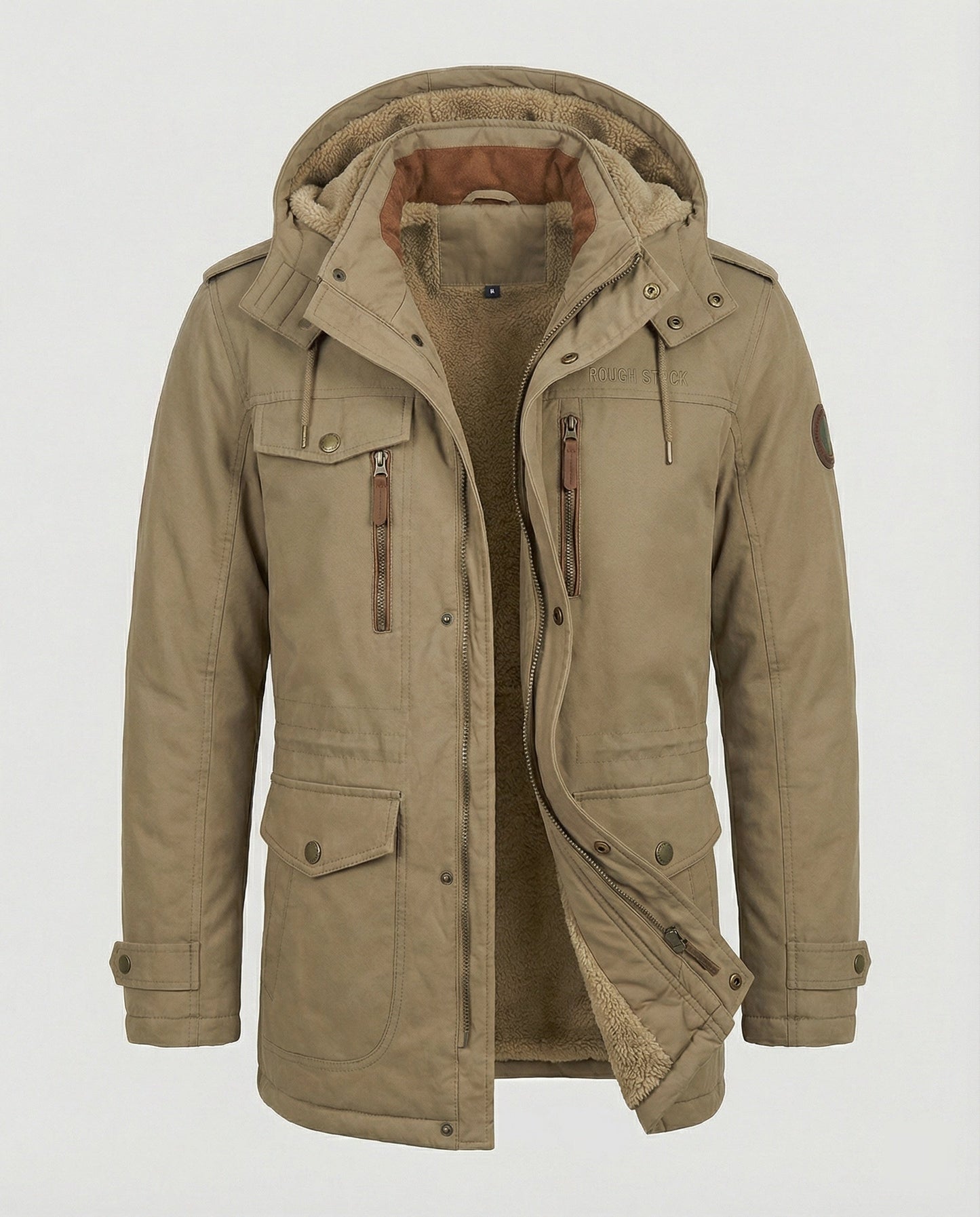 Giacca Uomo Imbottita Stile Casual