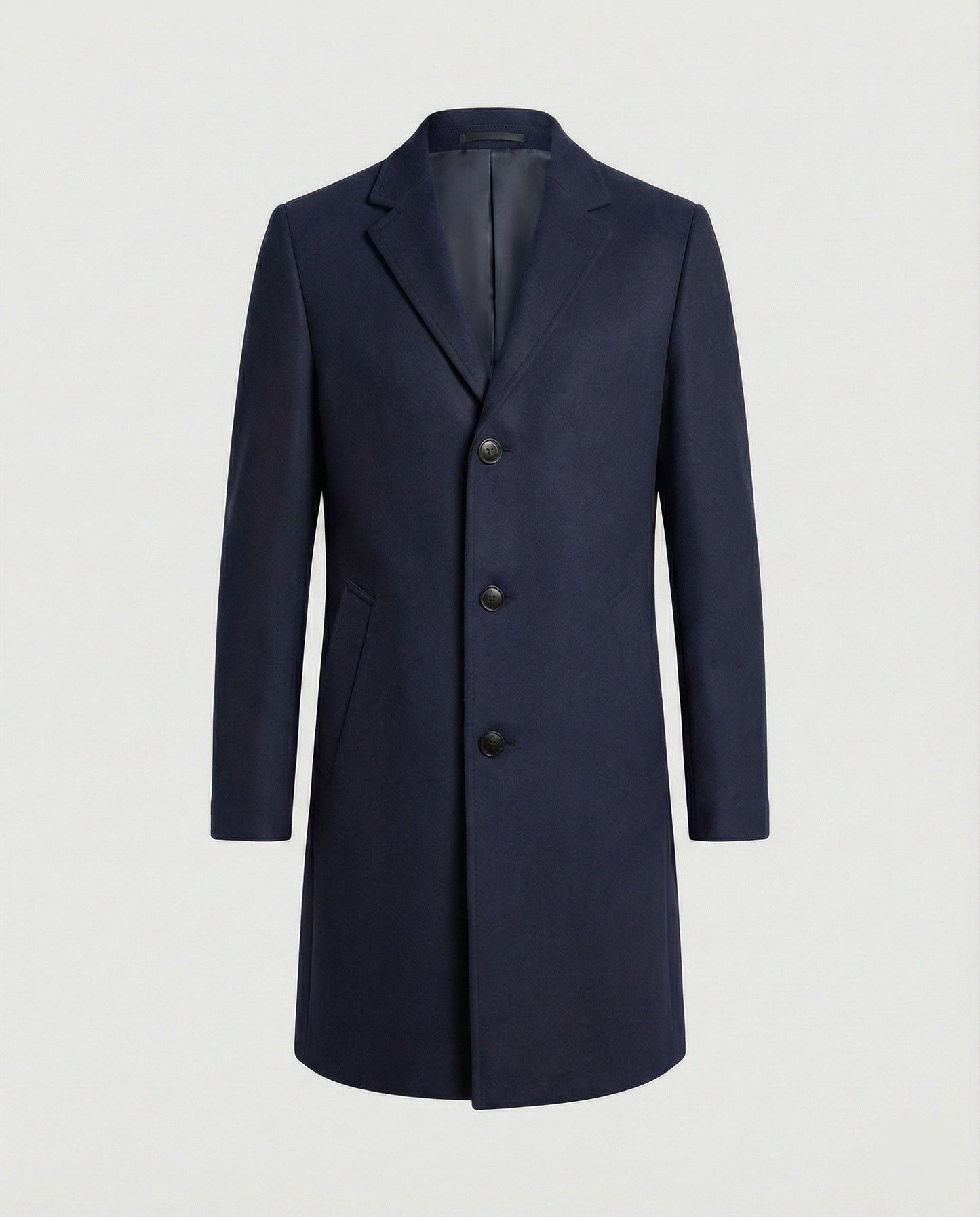 Cappotto Uomo in Lana Stile Trench Elegante