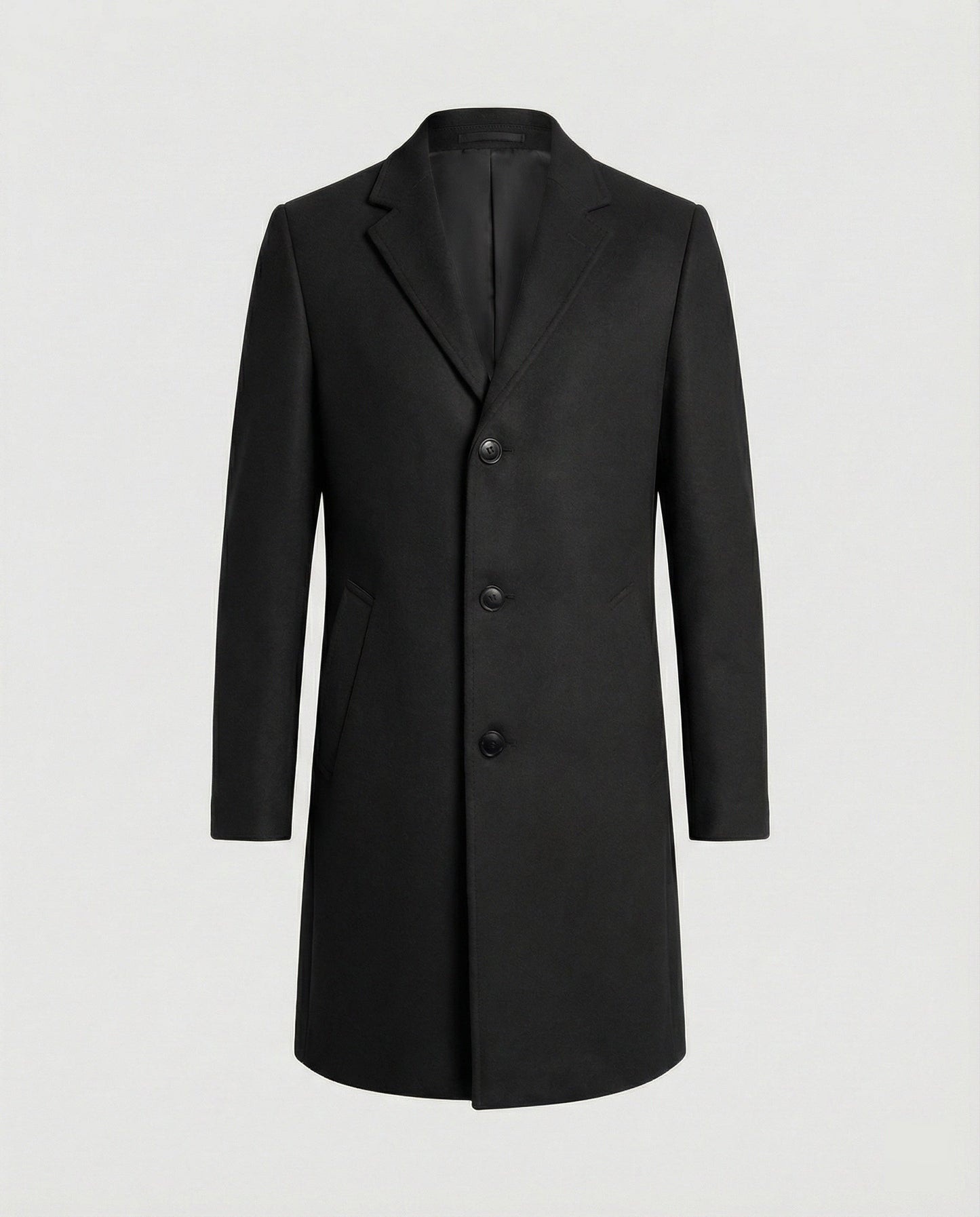 Cappotto Uomo in Lana Stile Trench Elegante