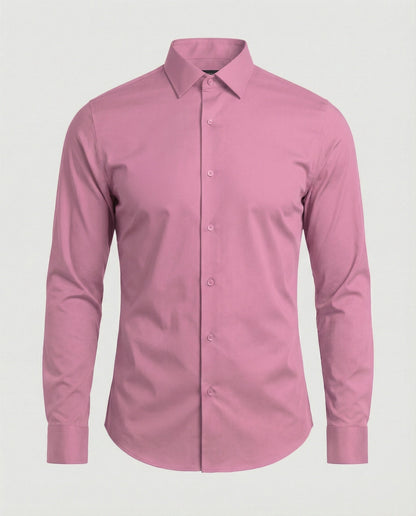 Camicia Business Uomo in Tessuto Stretch Slim Fit