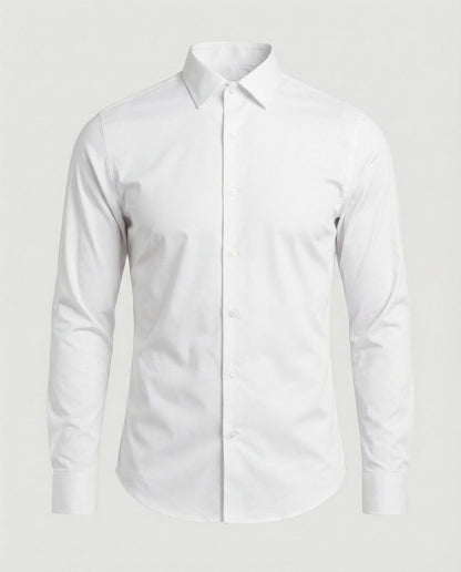 Camicia Business Uomo in Tessuto Stretch Slim Fit
