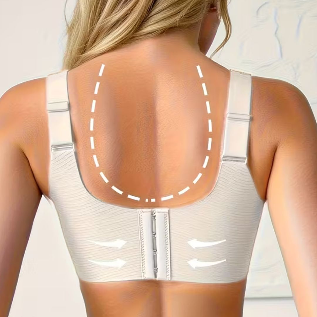 Reggiseno Push Up Donna senza Ferretto con Spalline Larghe