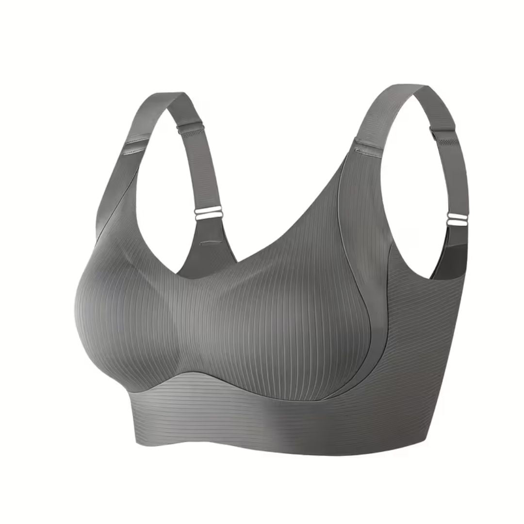 Reggiseno Push Up Donna senza Ferretto con Spalline Larghe