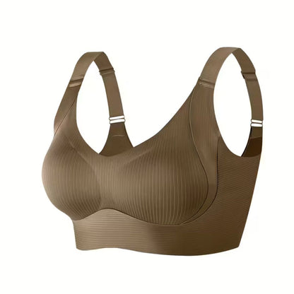 Reggiseno Push Up Donna senza Ferretto con Spalline Larghe
