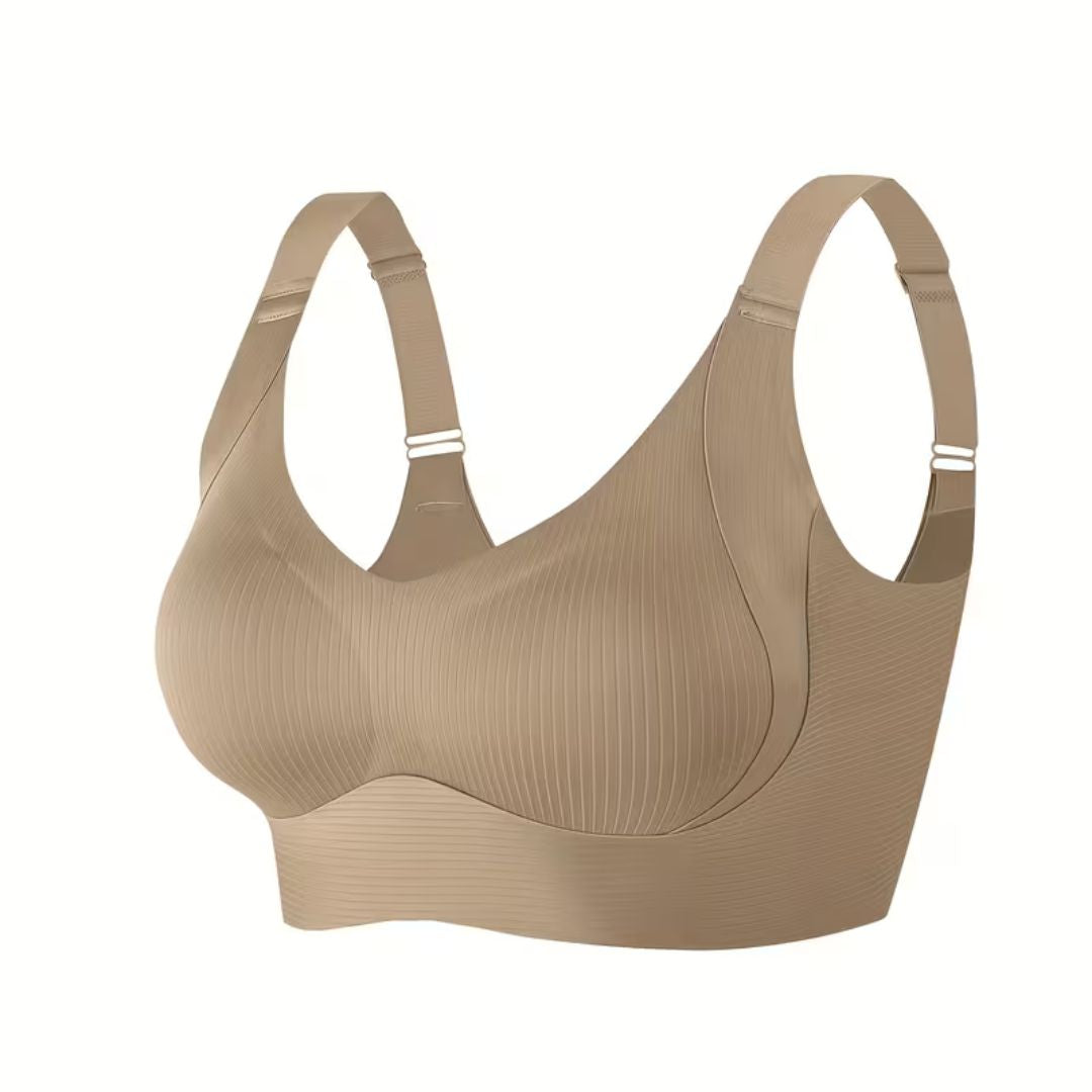 Reggiseno Push Up Donna senza Ferretto con Spalline Larghe