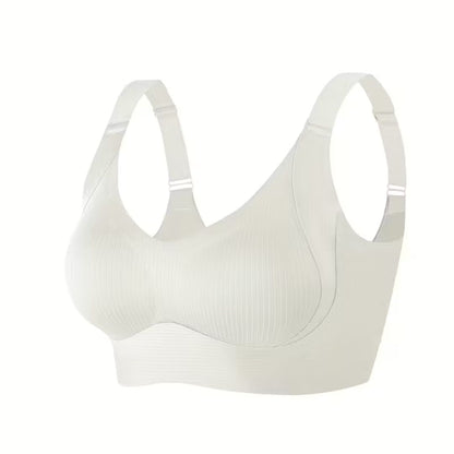 Reggiseno Push Up Donna senza Ferretto con Spalline Larghe