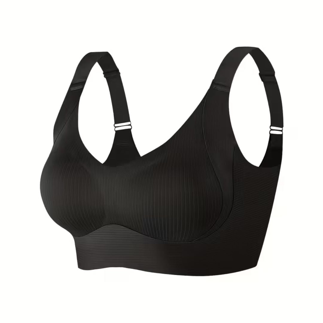 Reggiseno Push Up Donna senza Ferretto con Spalline Larghe