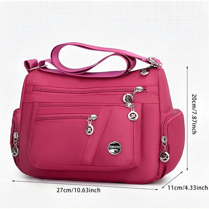 Borsa Tracolla Donna Impermeabile Stile Casual
