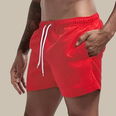 Costume da Bagno Uomo con Coulisse e Tasche Laterali Estivo