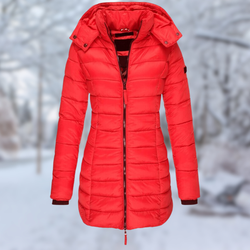 Giacca Invernale Mezza Lunghezza Donna Calda Elegante