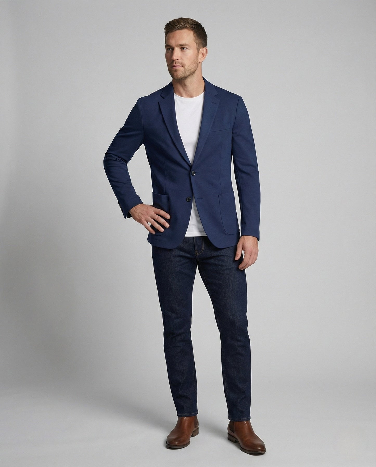 Giacca Uomo Slim Fit Stile Casual - Brentozzi