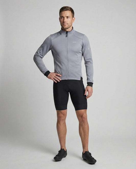 Giacca Softshell Uomo Antivento Termica Sport Ciclistico - Brentozzi