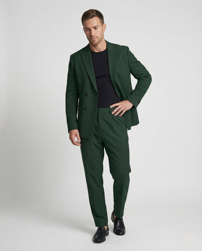 Blazer Uomo Monopetto con Pantaloni Eleganti Vestibilità Classica - Brentozzi