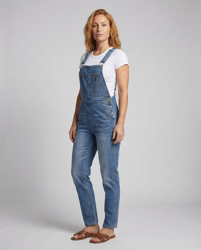 Tuta Jeans Donna Salopette Casual - Brentozzi