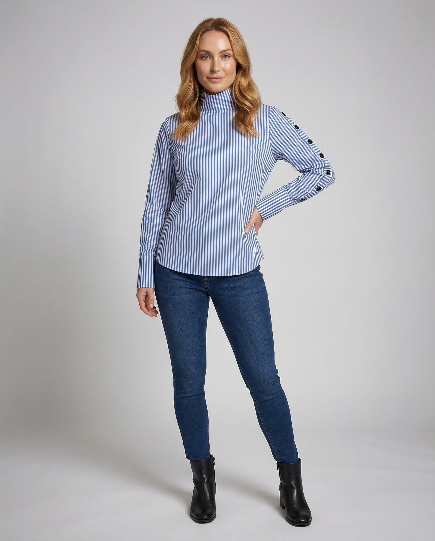 Camicia Donna Manica Lunga Elegante - Brentozzi