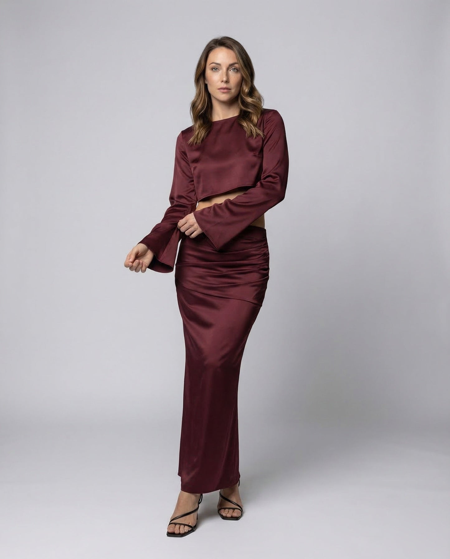 Set da Sera Donna in Satin Elegante - Brentozzi