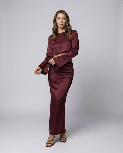 Set da Sera Donna in Satin Elegante - Brentozzi