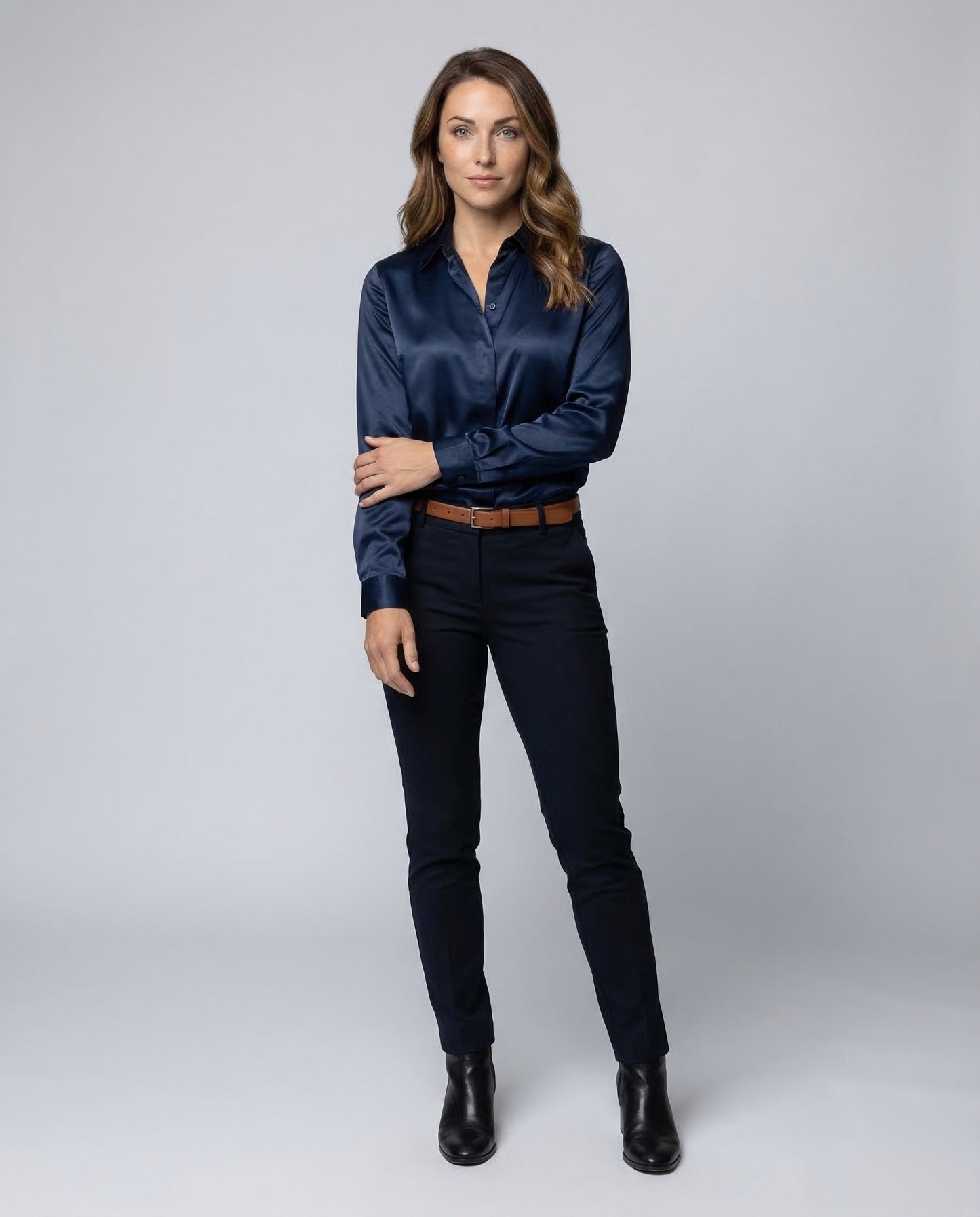 Camicia Donna in Raso Classica - Brentozzi