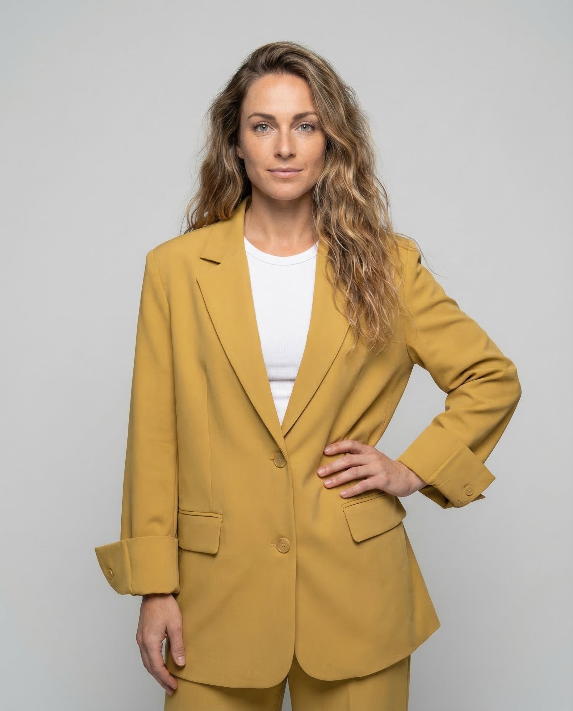 Pantaloni Donna a Piega Stile Tailleur Vestibilità Slim - Brentozzi